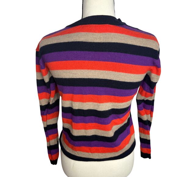 Marc by Marc Jacobs Merino Wool Sweater Womens M Geometric Colorblock Knit - Picture 4 of 7